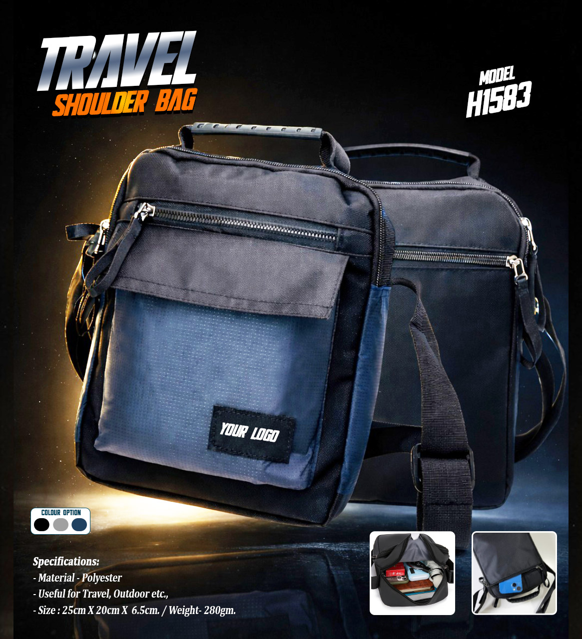 Travel Shoulder Bag