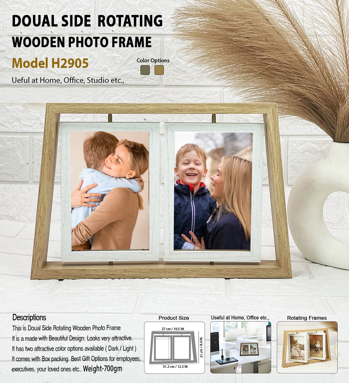 Wooden Photo Frame